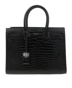 Sac De Jour, Piel, Efecto Cric, Negro,4,421863